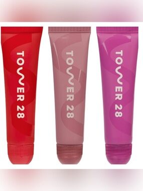 Tower 28 LipSoftie Hydrating Tinted Lip Treatment Balm X3